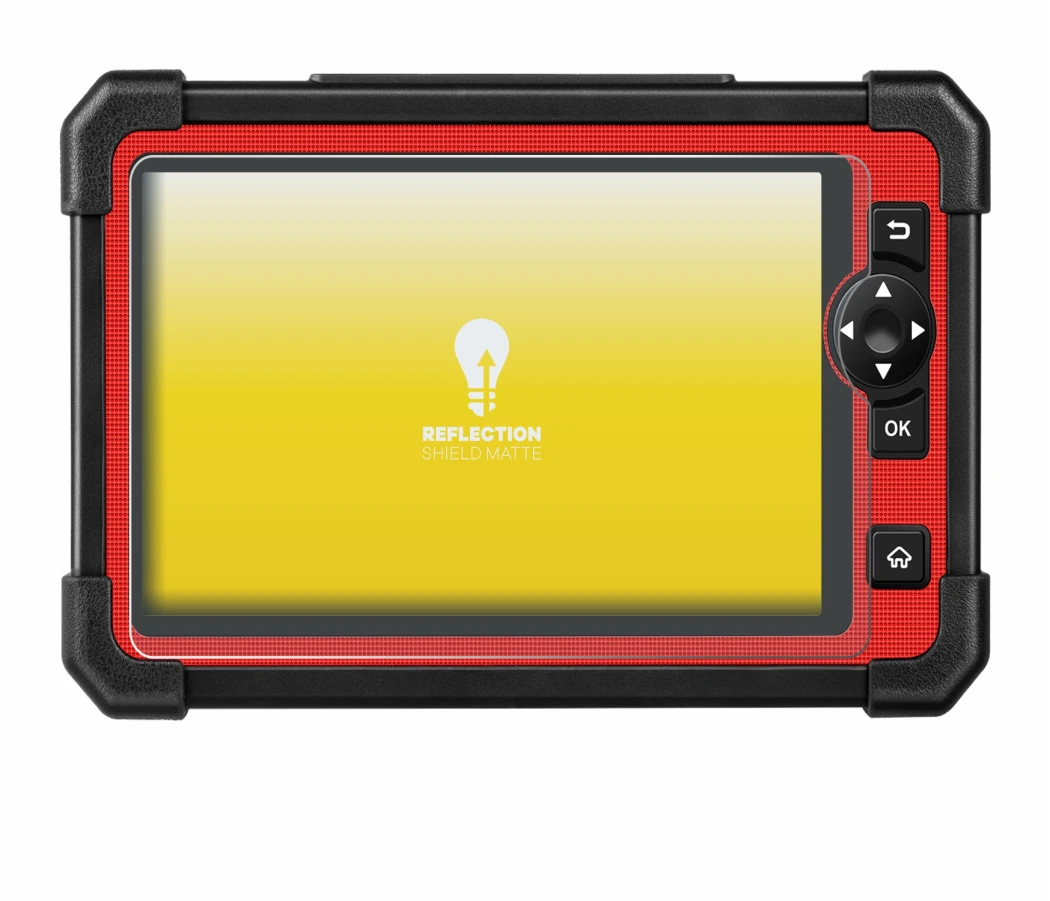Image of the device Launch X-431 CRP919E with a wide variety of screen protectors.