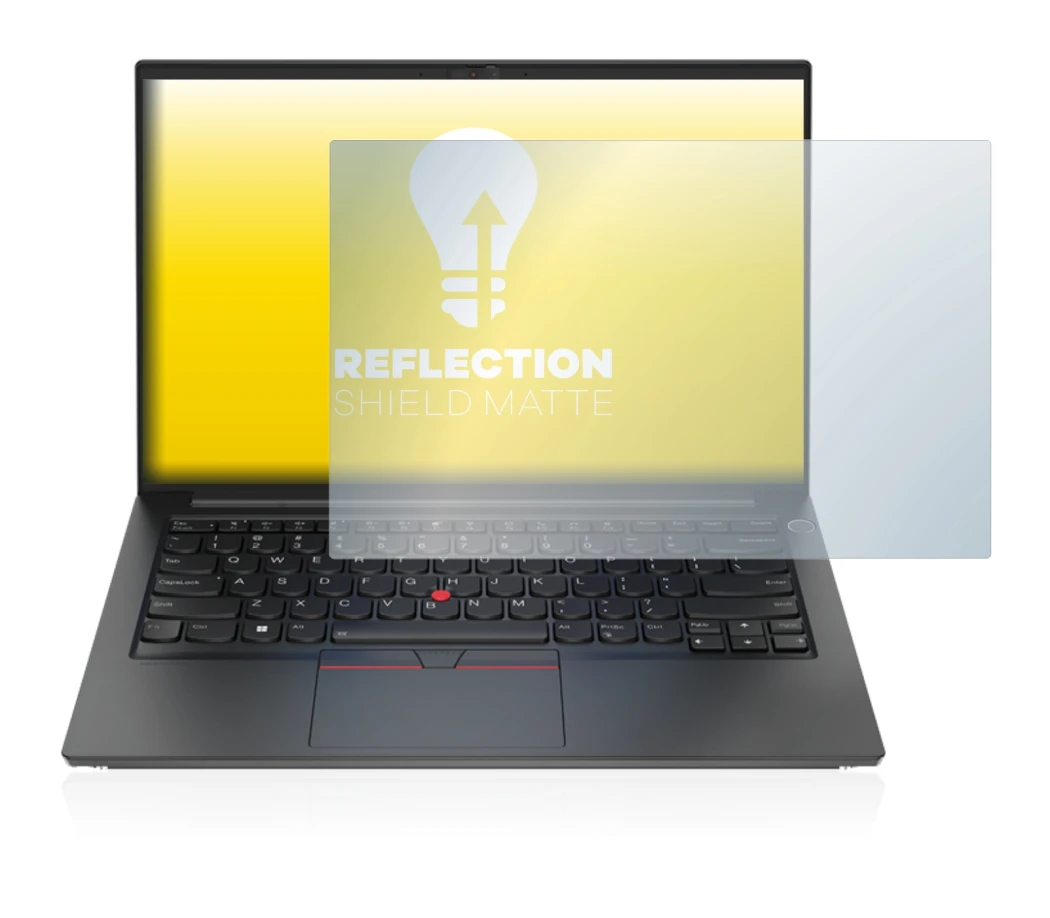 Image of the device Lenovo ThinkPad E14 Gen 4 with a wide variety of screen protectors.
