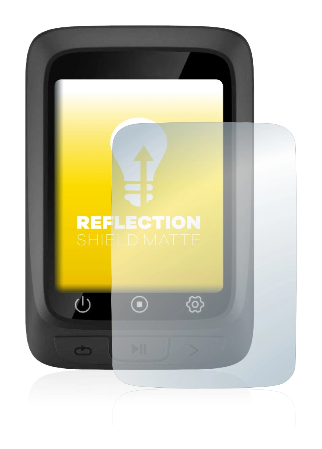 Image of the device CooSpo BC107 with a wide variety of screen protectors.