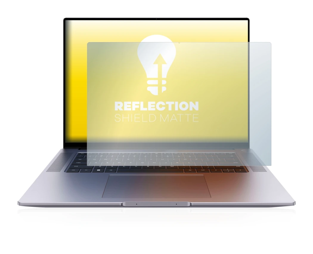 Image of the device Huawei MateBook 16s with a wide variety of screen protectors.