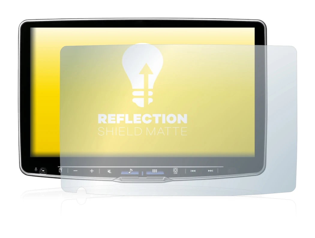 Image of the device Alpine ILX-F115D with a wide variety of screen protectors.
