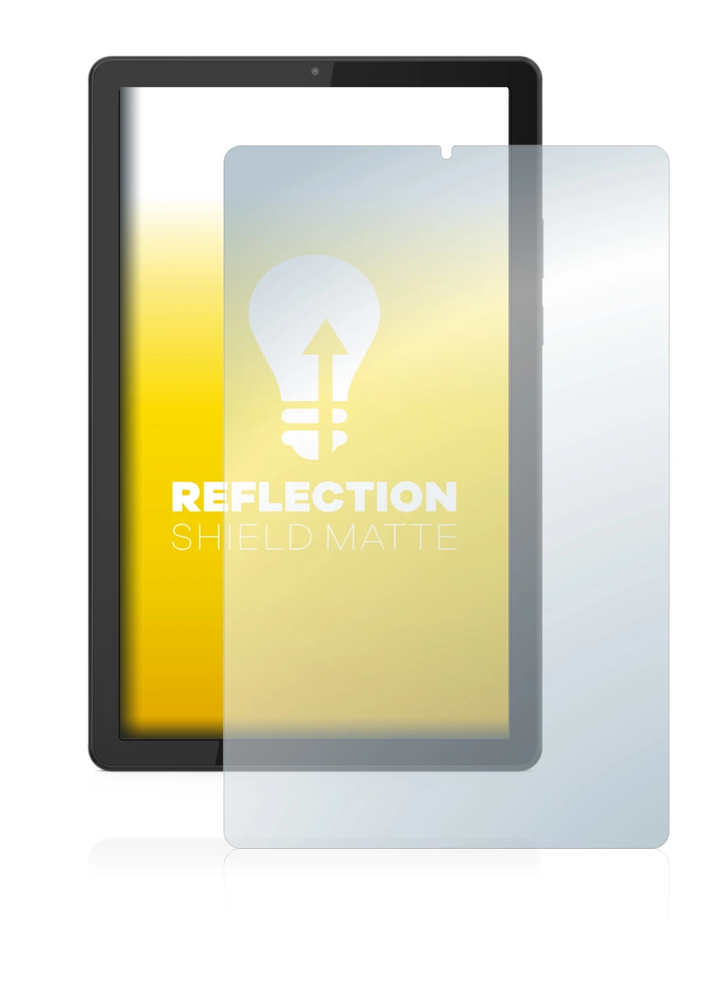 Image of the device Lenovo Tab M9 with a wide variety of screen protectors.