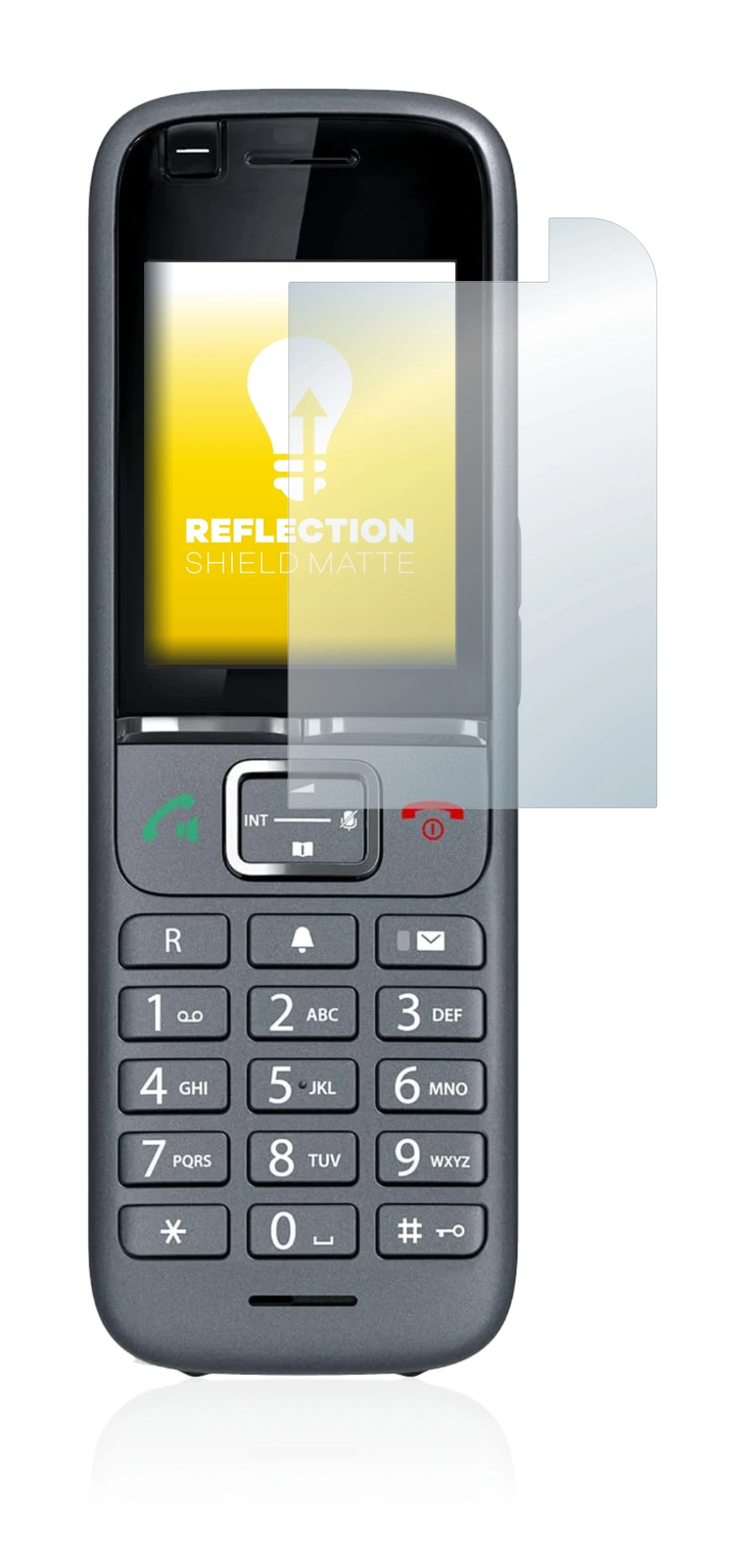 Image of the device Gigaset S700H PRO with a wide variety of screen protectors.