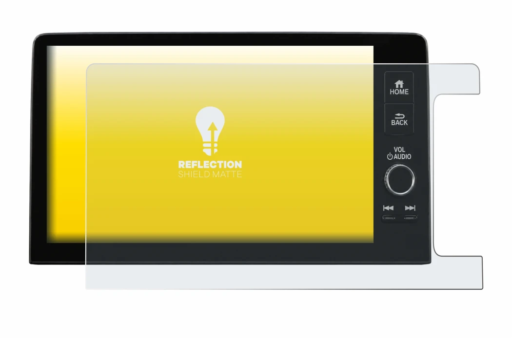 Image of the device Honda HR-V 2022 Navigationssystem right hand drive with a wide variety of screen protectors.