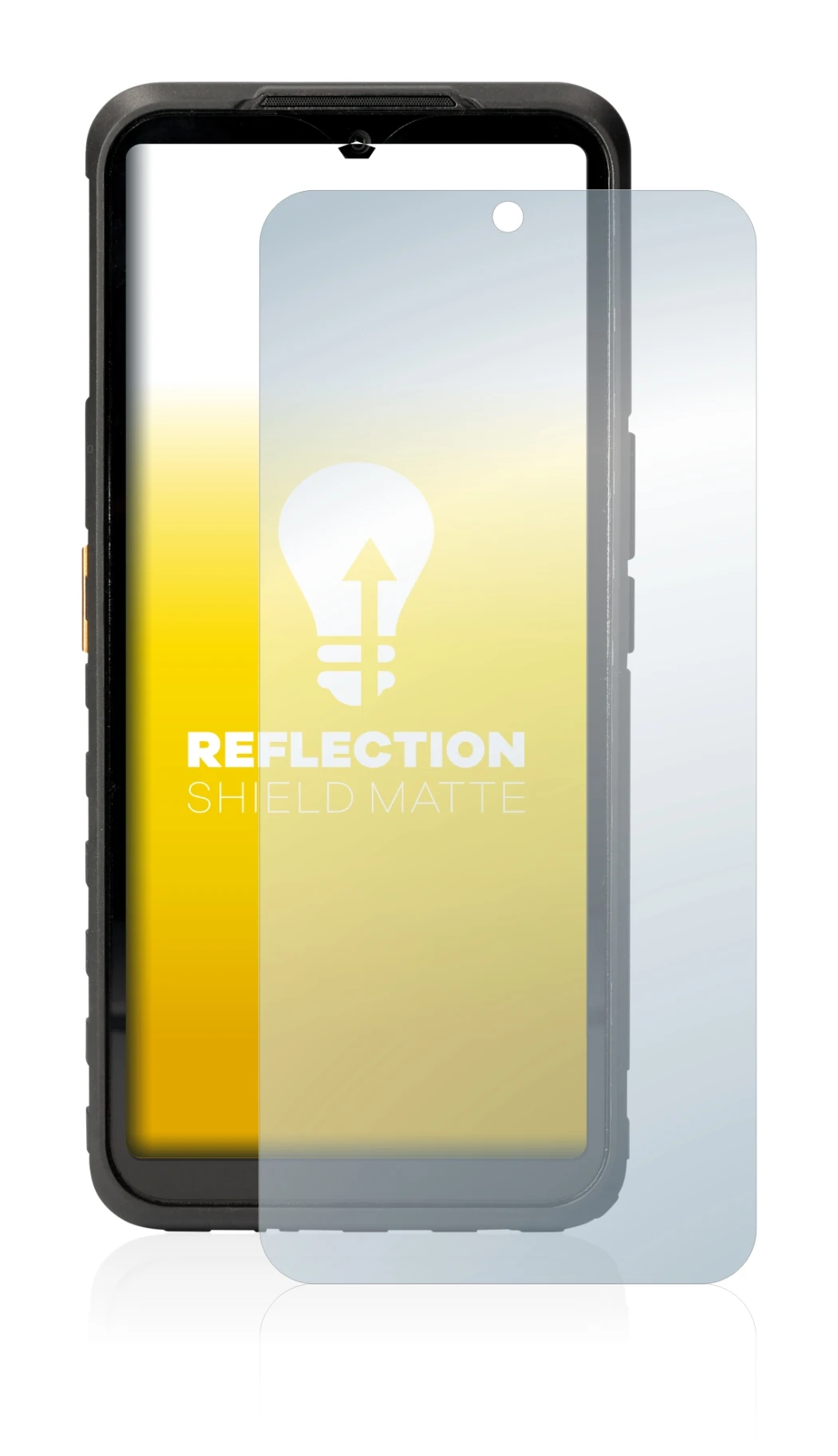 Image of the device Caterpillar Cat S53 5G with a wide variety of screen protectors.