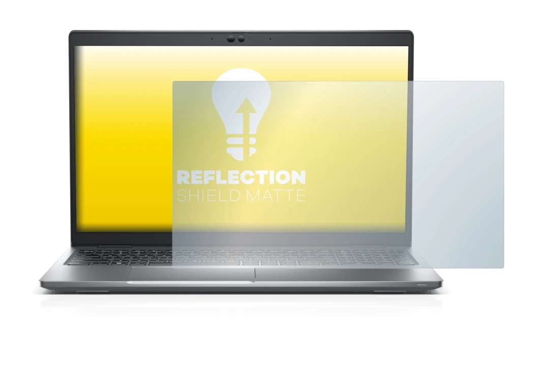 Image of the device Dell Latitude 5530 with a wide variety of screen protectors.