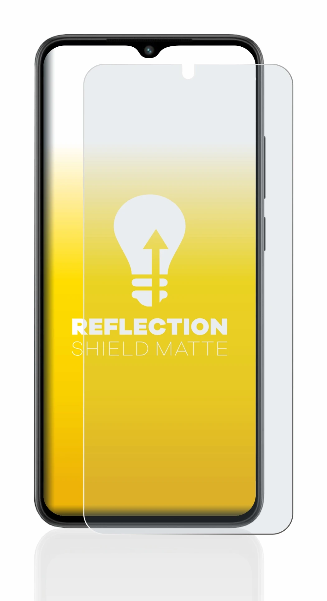 Image of the device Xiaomi Redmi A2 with a wide variety of screen protectors.