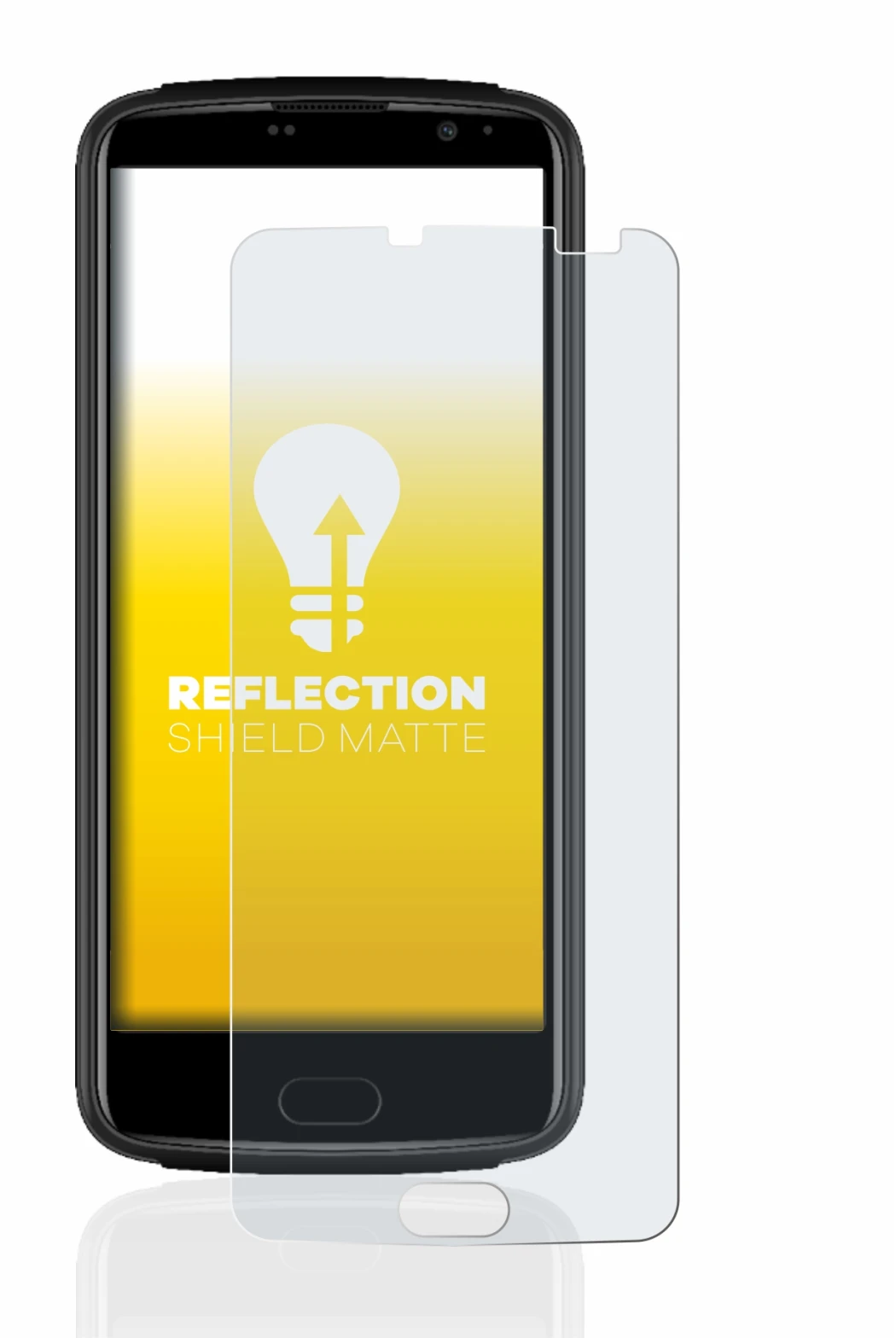 Image of the device Beafon M7 premium with a wide variety of screen protectors.