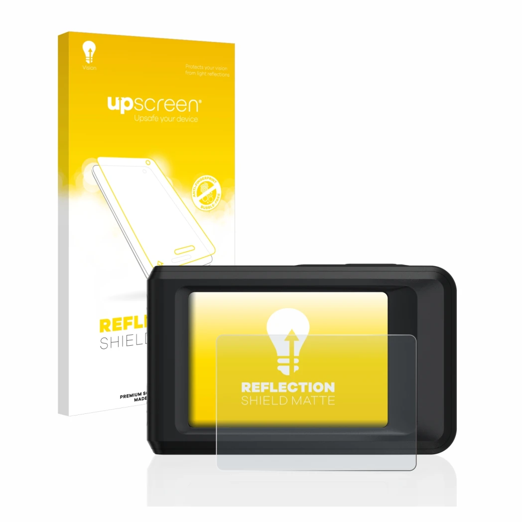 Front side of a product packaging with the brand logo upscreen. Next to it is the device Hikmicro Pocket 2 shown with the corr