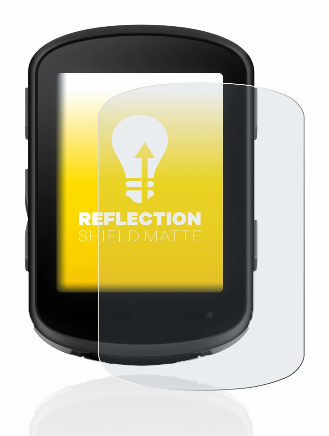 Image of the device Garmin Edge 540 with a wide variety of screen protectors.