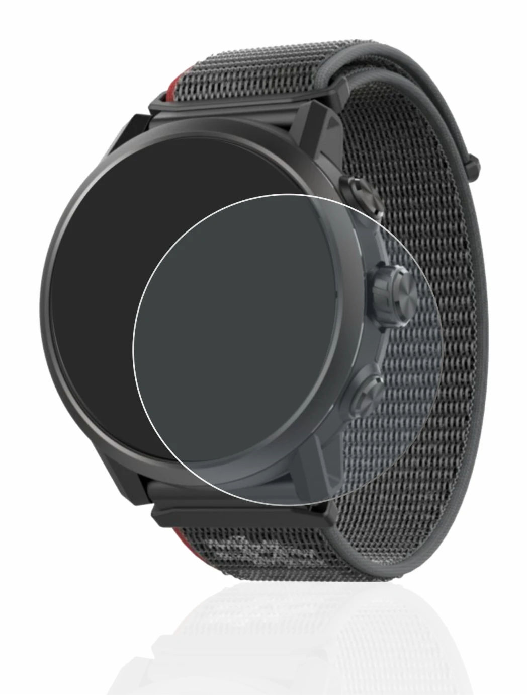Image of the device Coros Apex 2 with a wide variety of screen protectors.
