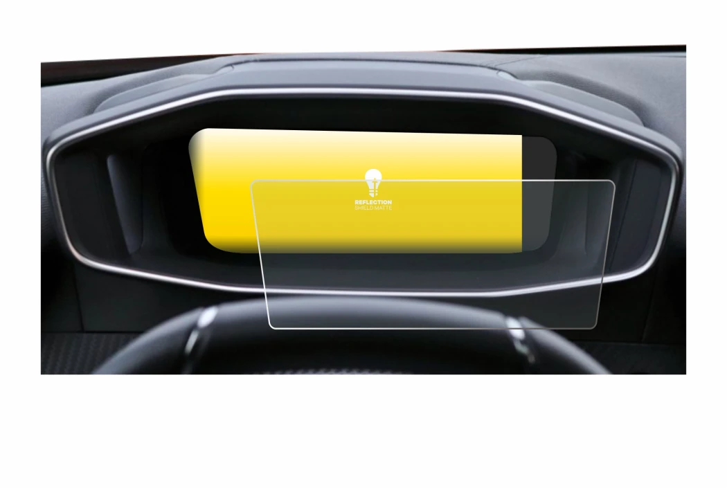 Image of the device Peugeot 2008 2022 Cockpit with a wide variety of screen protectors.
