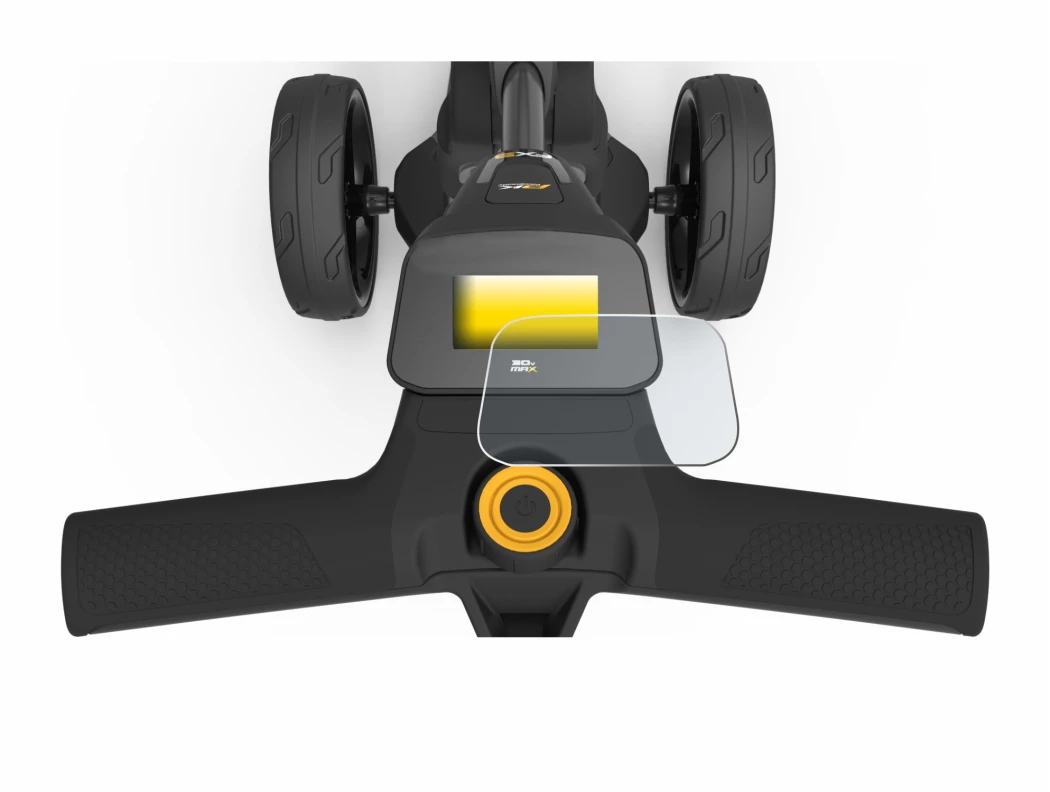Image of the device PowaKaddy FX3 with a wide variety of screen protectors.