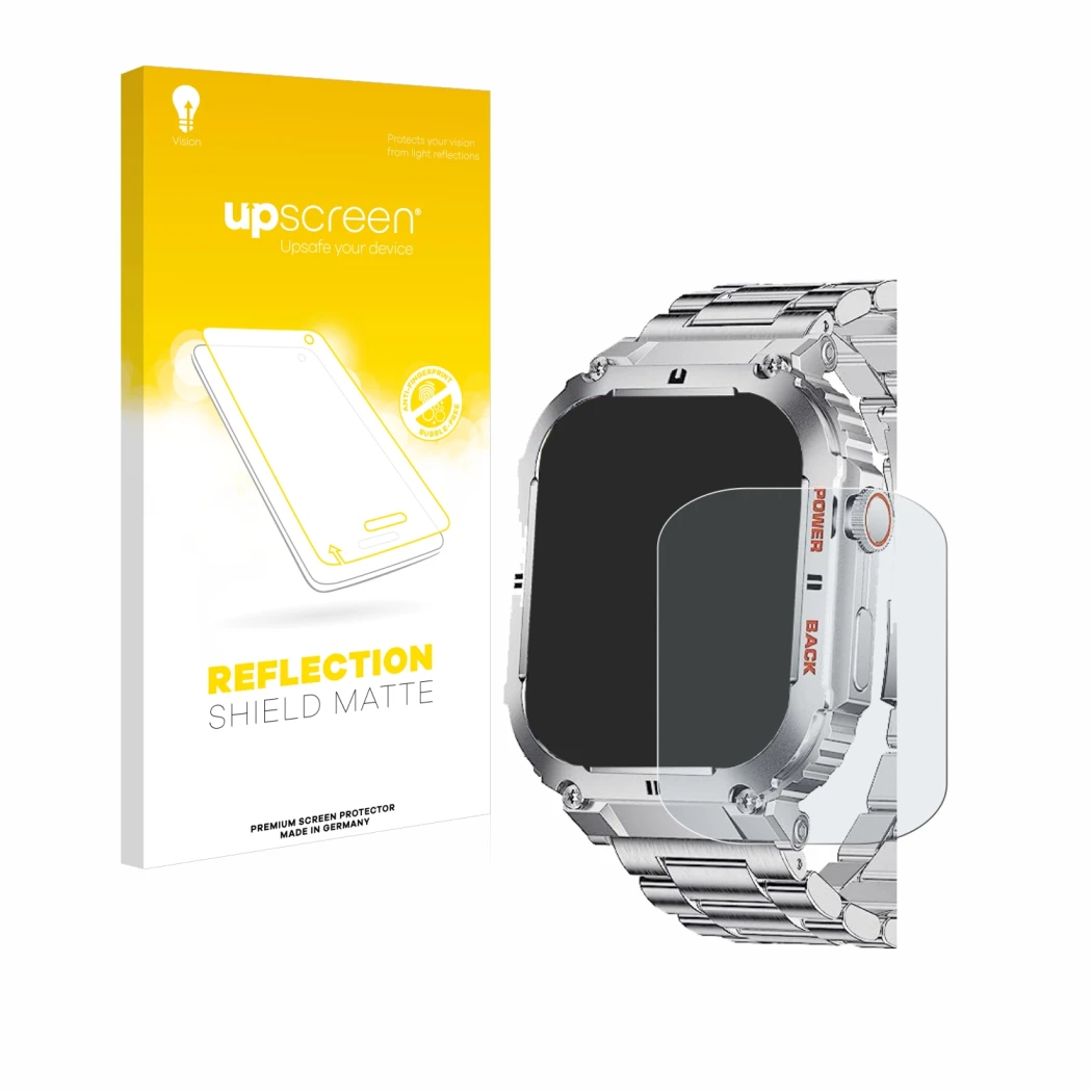 Front side of a product packaging with the brand logo upscreen. Next to it is the device LIGE K-57 1.96