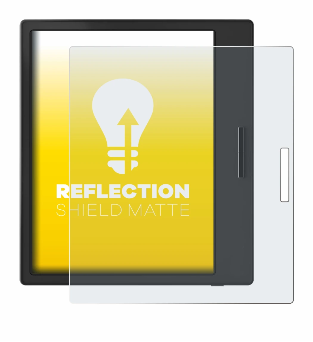 Image of the device Boox Page with a wide variety of screen protectors.