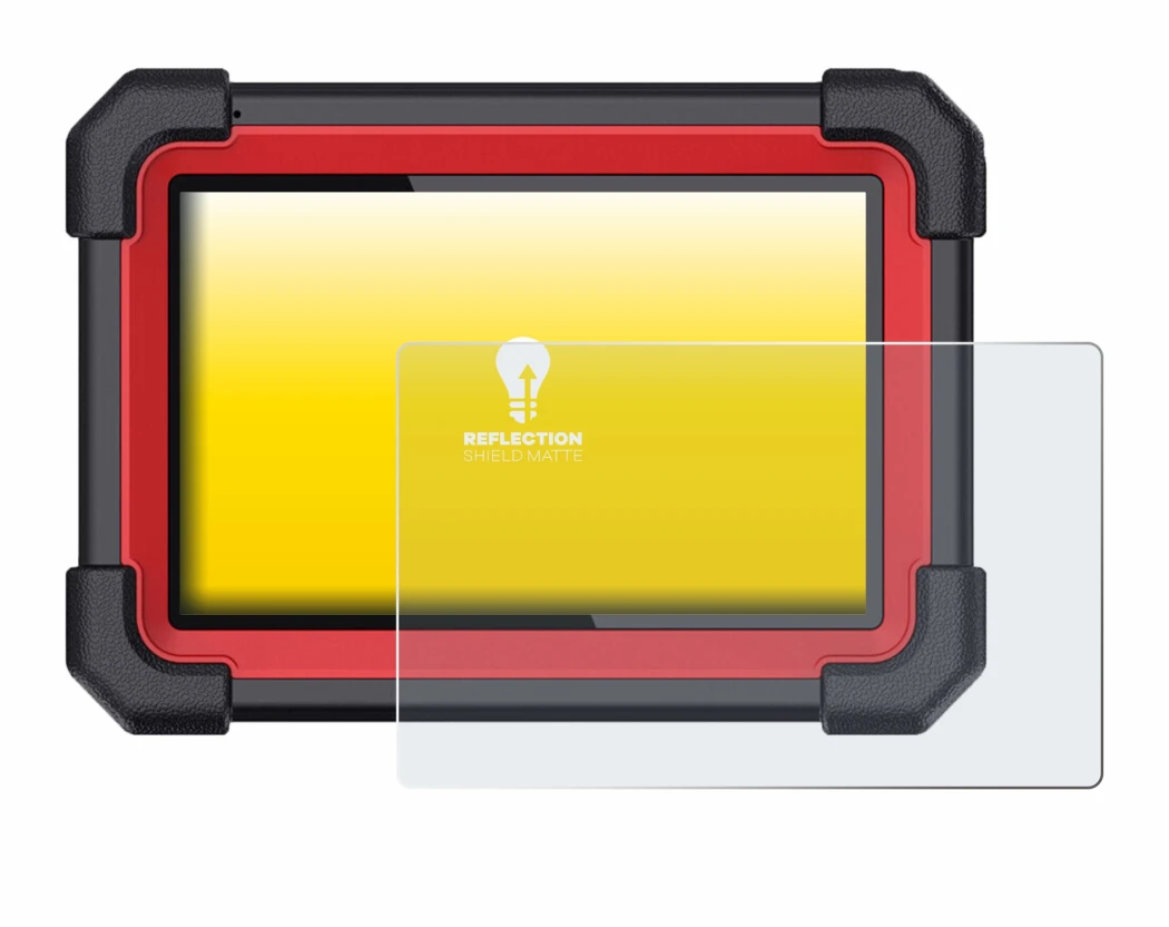 Image of the device Launch X-431 CRP 919E BT with a wide variety of screen protectors.