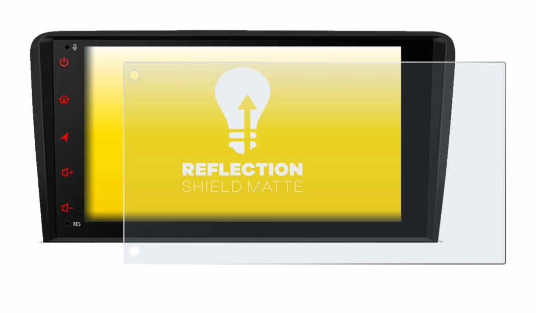 Image of the device Xtrons PSA80A3AL with a wide variety of screen protectors.