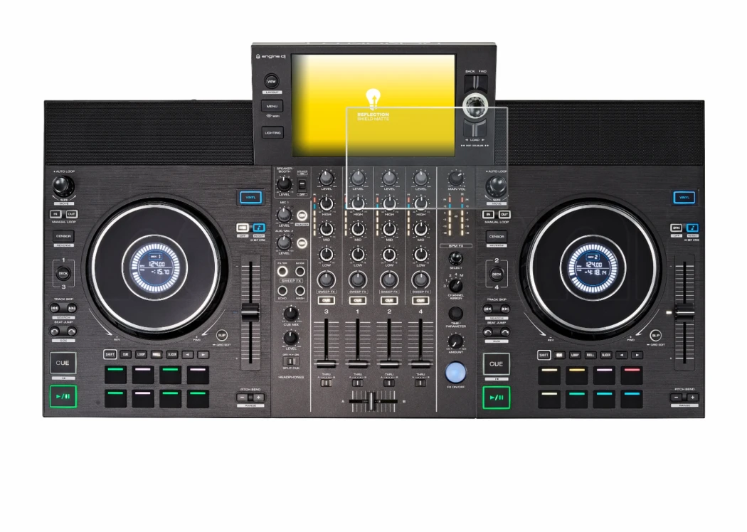 Image of the device Denon DJ SC LIVE 4 with a wide variety of screen protectors.