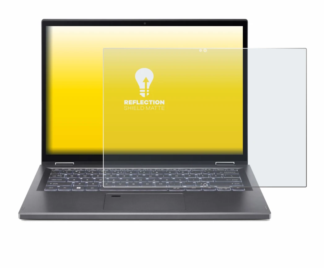 Image of the device Acer Aspire 5 Spin 14 with a wide variety of screen protectors.