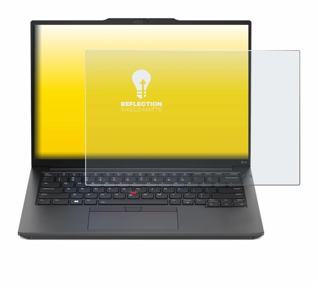Image of the device Lenovo ThinkPad E14 Gen 5 with a wide variety of screen protectors.