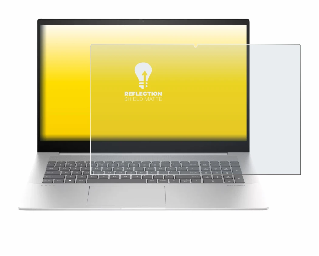 Image of the device HP Envy 17-cw0000 with a wide variety of screen protectors.