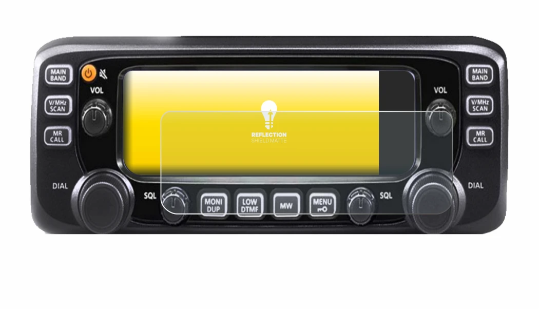 Image of the device Icom IC-2730E with a wide variety of screen protectors.