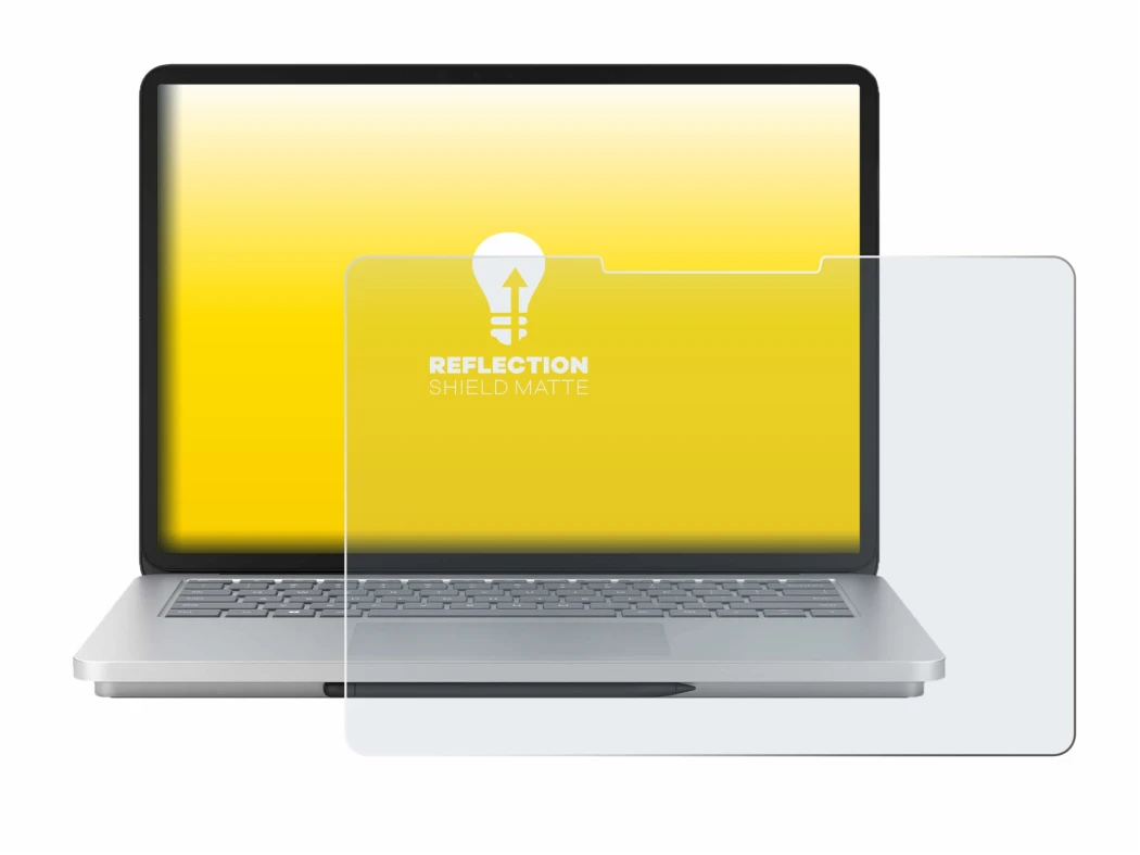 Image of the device Microsoft Surface Laptop Studio 2 with a wide variety of screen protectors.