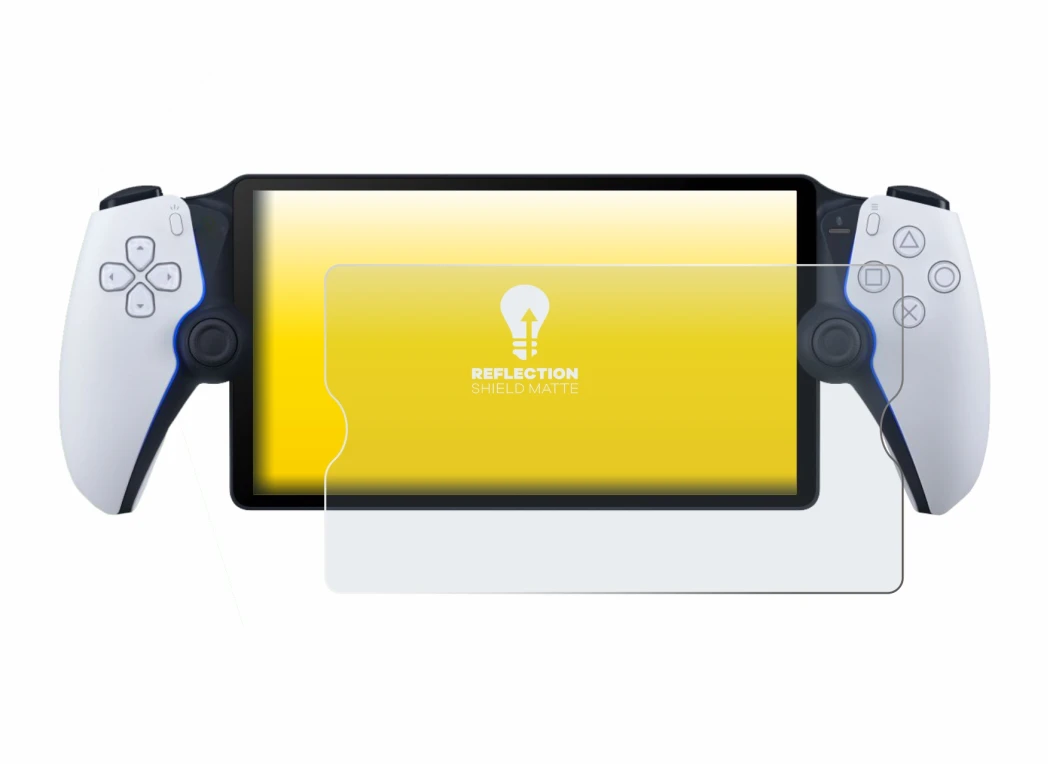 Image of the device Sony Playstation Portal with a wide variety of screen protectors.