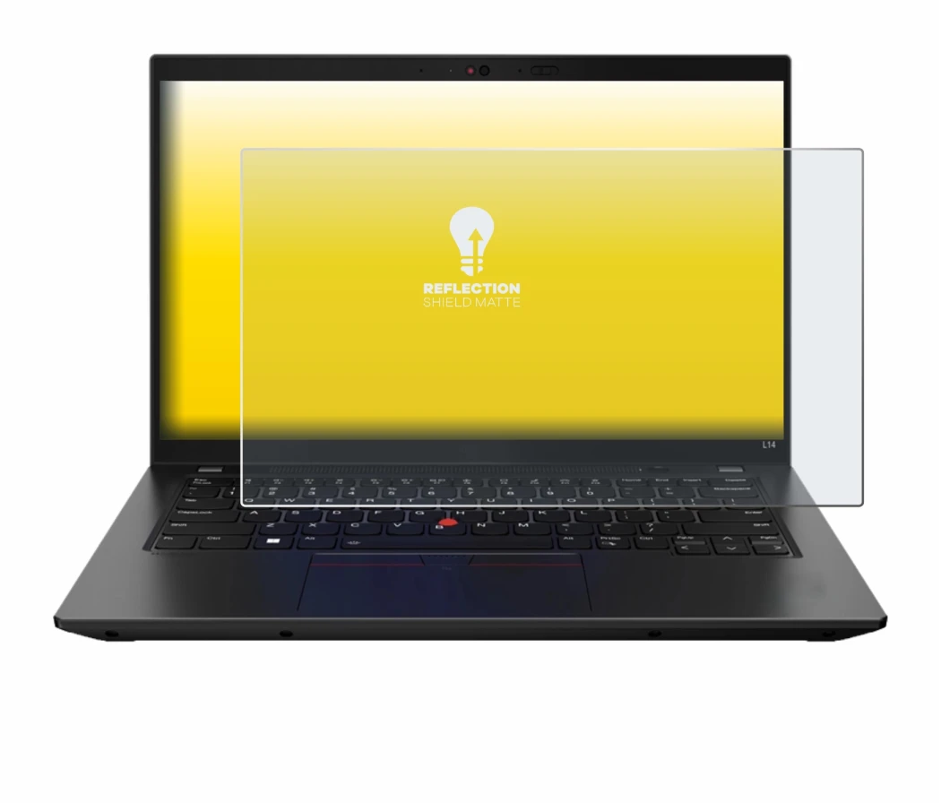 Image of the device Lenovo ThinkPad L14 Gen 3 with a wide variety of screen protectors.