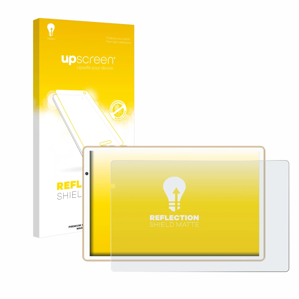 Front side of a product packaging with the brand logo upscreen. Next to it is the device Facetel Q3 shown with the correspondi