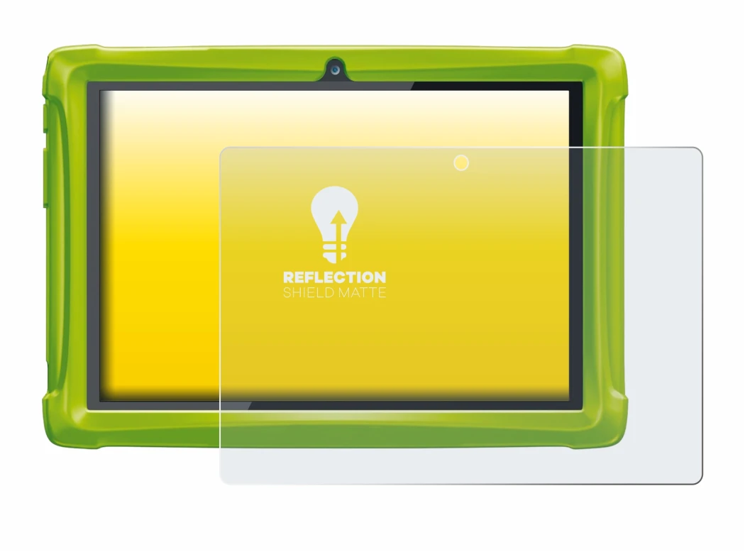 Image of the device Clementoni Clempad 10 with a wide variety of screen protectors.