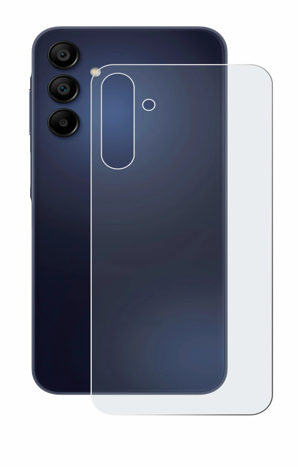Image of the device Samsung Galaxy A15 5G (Back) with a wide variety of screen protectors.