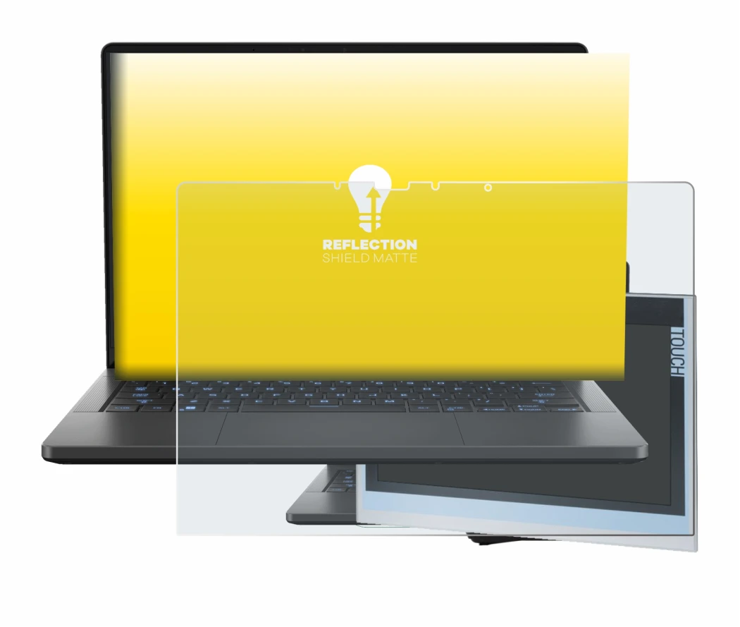 Image of the device ASUS ROG Zephyrus G14 2024 GA403 with a wide variety of screen protectors.