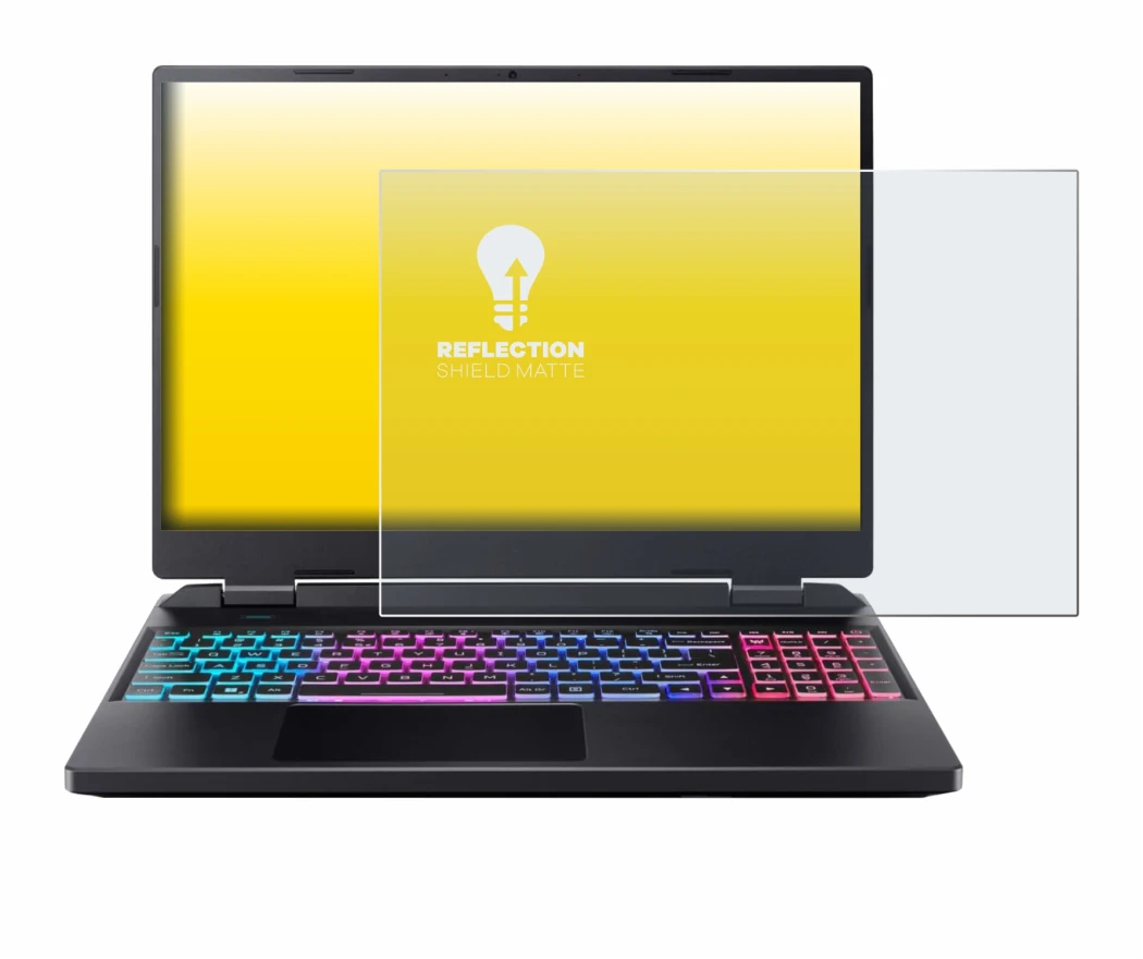 Image of the device Acer Predator Helios Neo 16 with a wide variety of screen protectors.