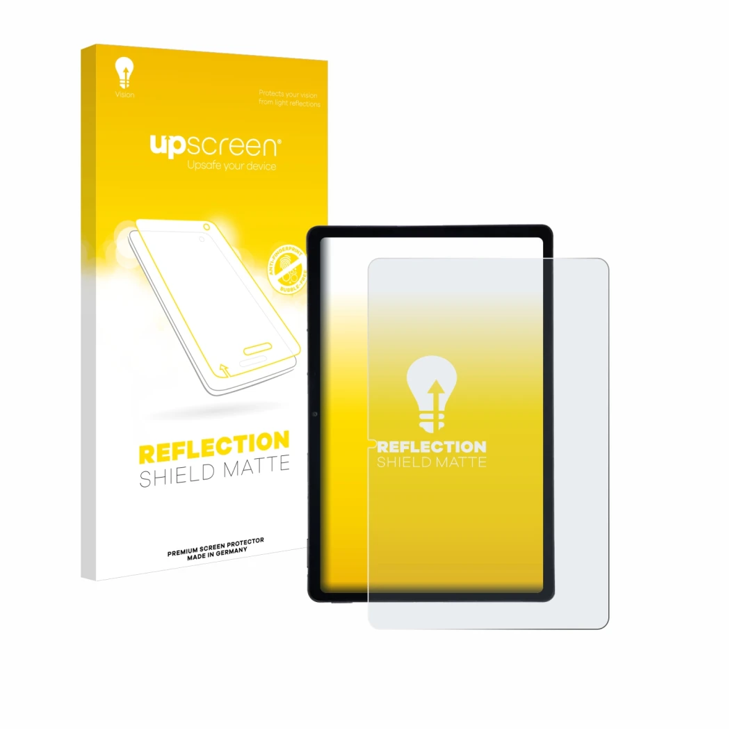 Front side of a product packaging with the brand logo upscreen. Next to it is the device AGM Pad P2 shown with the correspondi