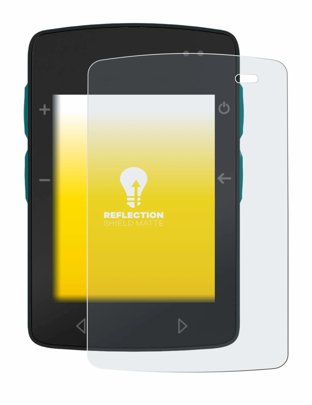 Image of the device TwoNav Roc with a wide variety of screen protectors.