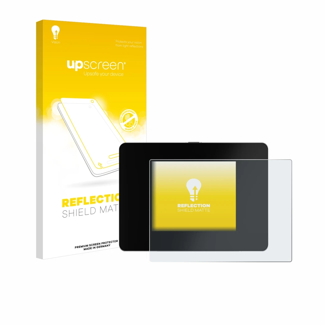 Front side of a product packaging with the brand logo upscreen. Next to it is the device REINER SCT Authenticator mini shown w
