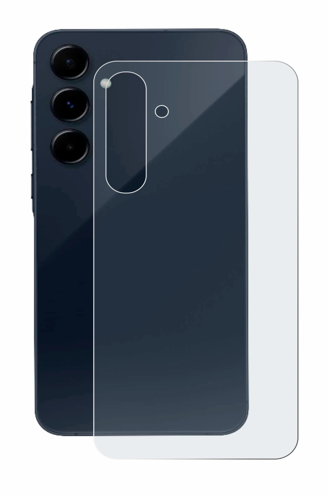 Image of the device Samsung Galaxy A35 5G (Back) with a wide variety of screen protectors.