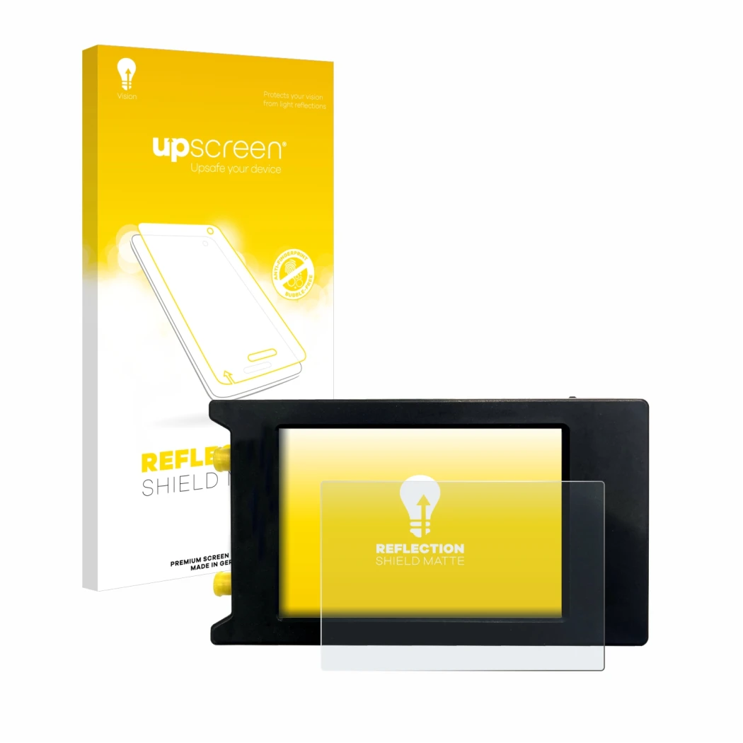 Front side of a product packaging with the brand logo upscreen. Next to it is the device LiteVNA 64 shown with the correspondi
