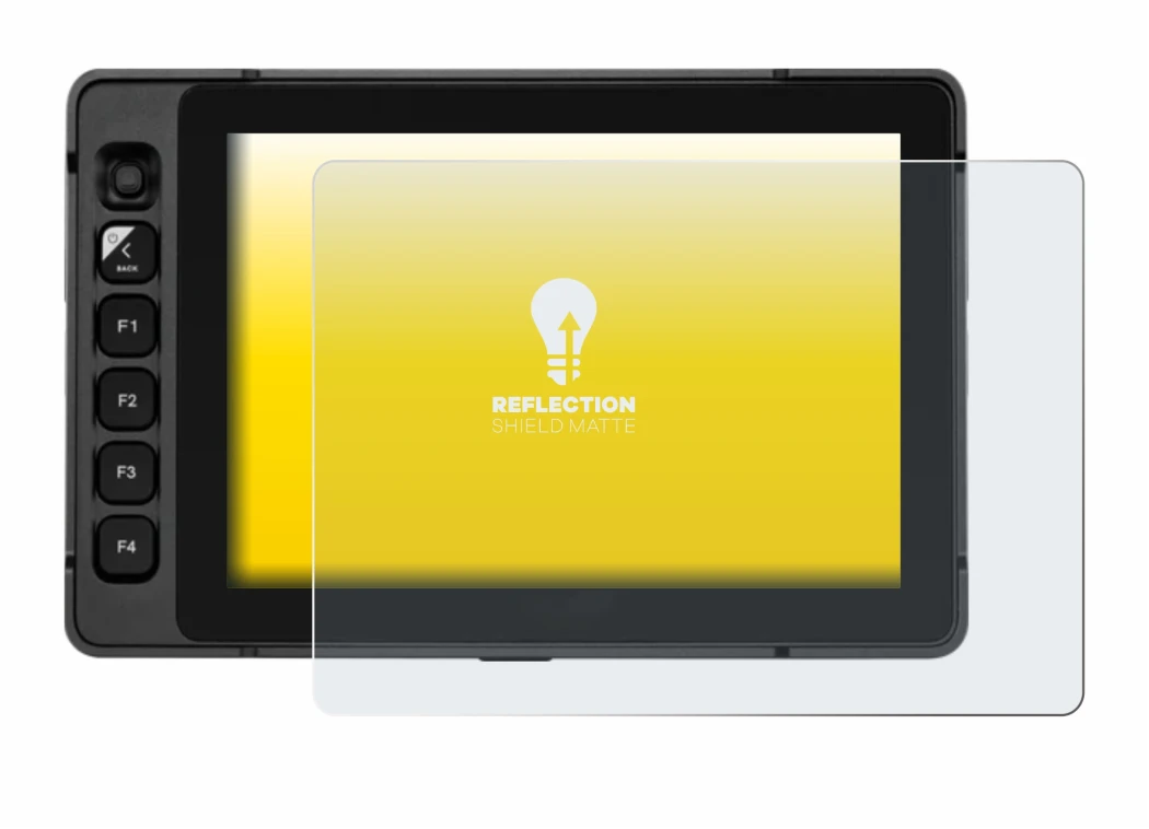 Image of the device SmallHD Ultra 7 with a wide variety of screen protectors.