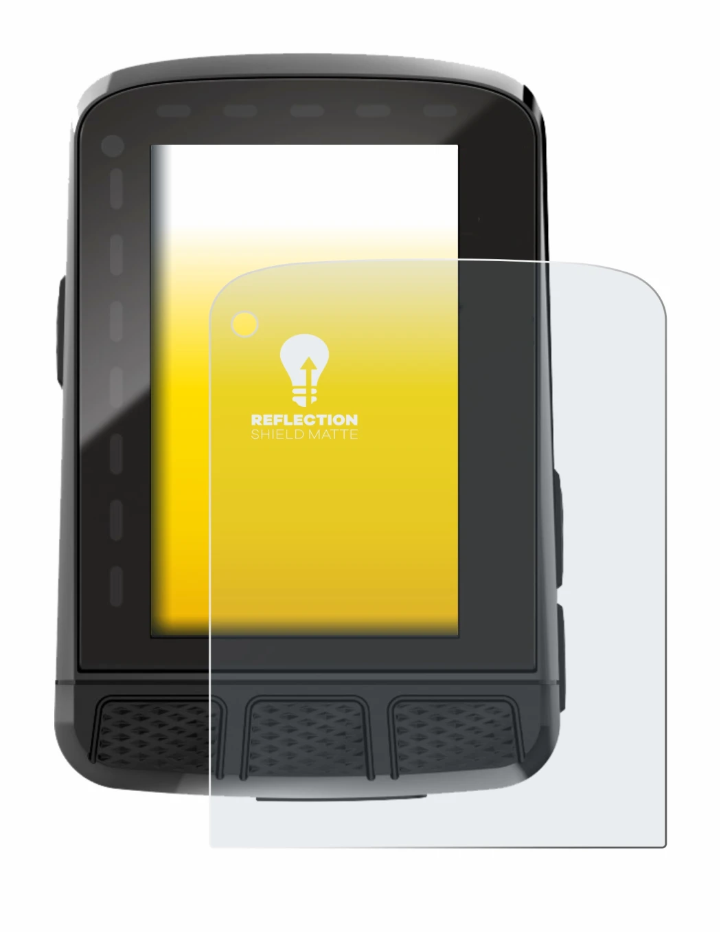 Image of the device Wahoo Elemnt Roam V2 GPS with a wide variety of screen protectors.