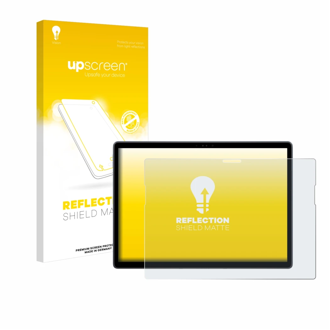 Front side of a product packaging with the brand logo upscreen. Next to it is the device Dell Latitude 7350 Detachable shown w