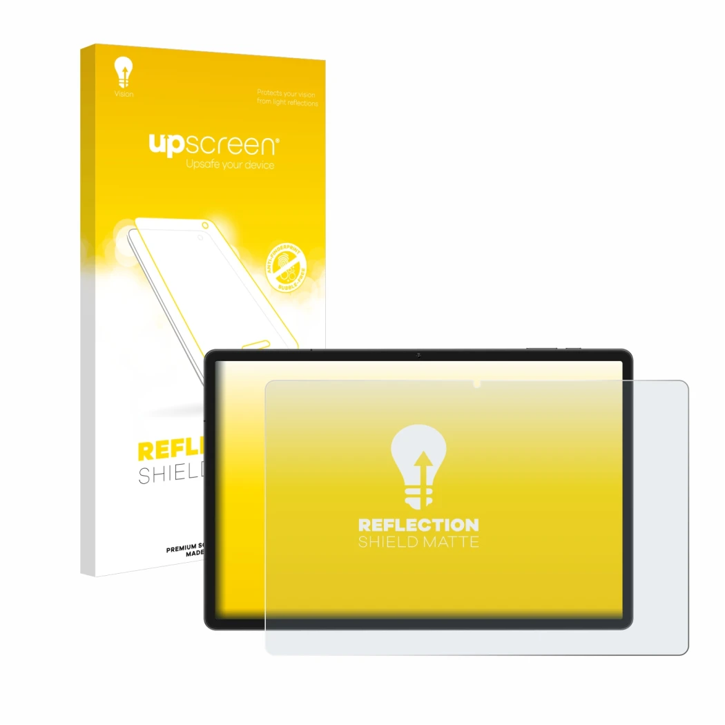 Front side of a product packaging with the brand logo upscreen. Next to it is the device Teclast T65 Max shown with the corres
