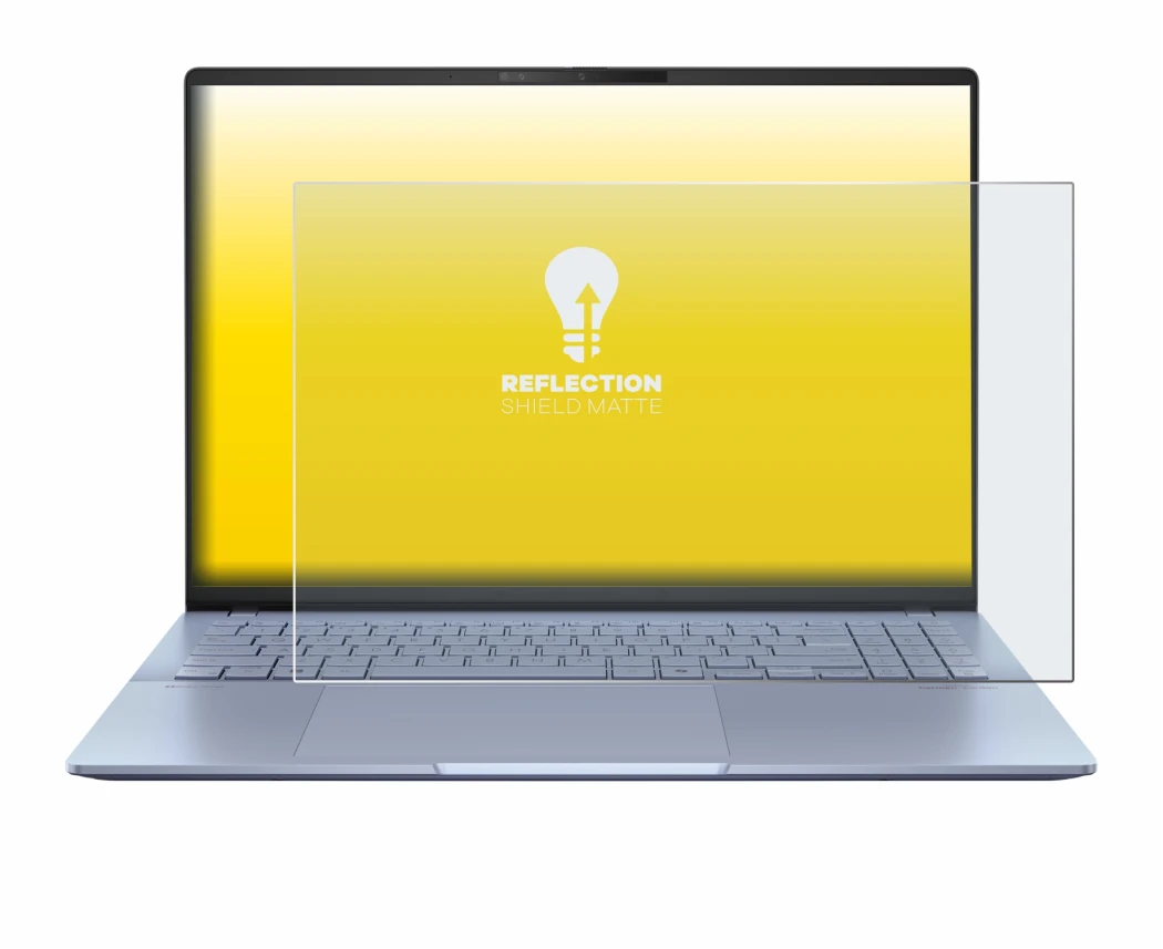 Image of the device ASUS Vivobook S16 OLED S5606 with a wide variety of screen protectors.