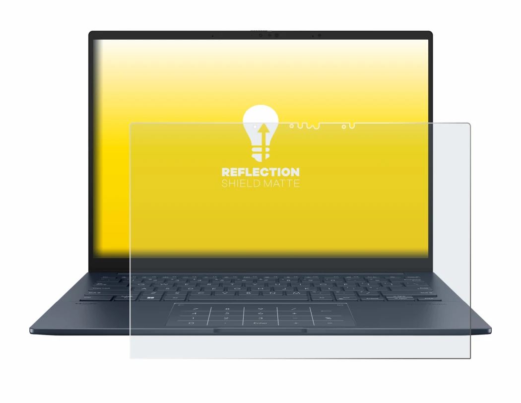 Image of the device ASUS ZenBook 14 OLED UX3405 Touch with a wide variety of screen protectors.