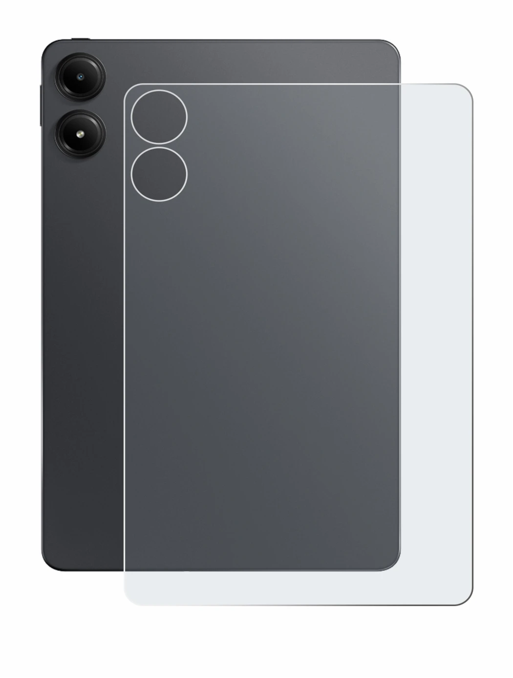 Image of the device Xiaomi Redmi Pad Pro (Back) with a wide variety of screen protectors.