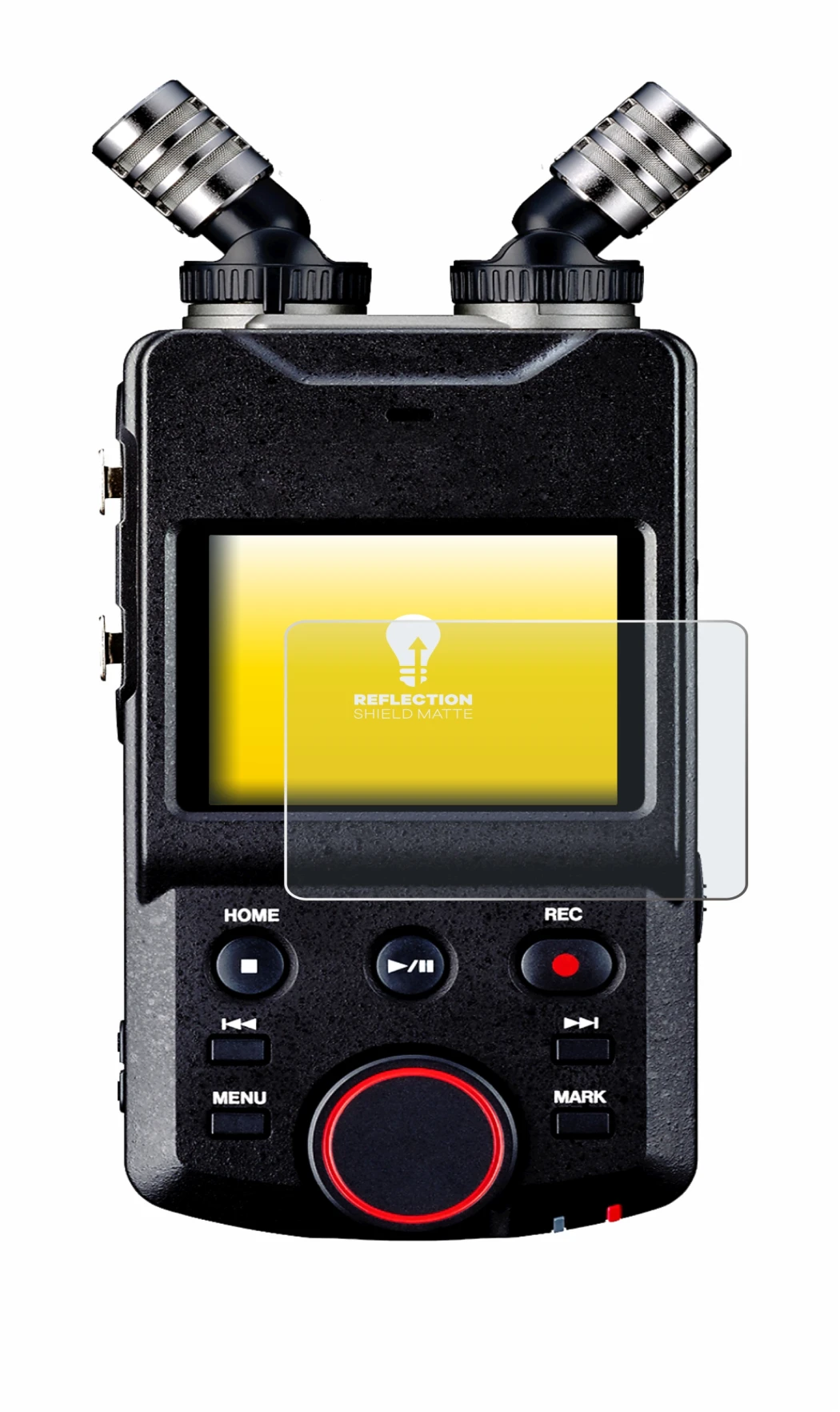 Image of the device Tascam Portacapture X6 with a wide variety of screen protectors.