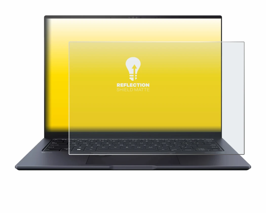 Image of the device ASUS ZenBook Pro 14 UX6404V with a wide variety of screen protectors.