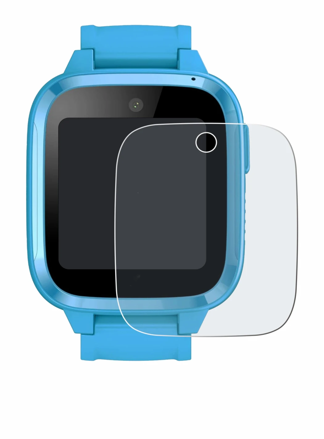 Image of the device Xplora Kidzi Watch with a wide variety of screen protectors.
