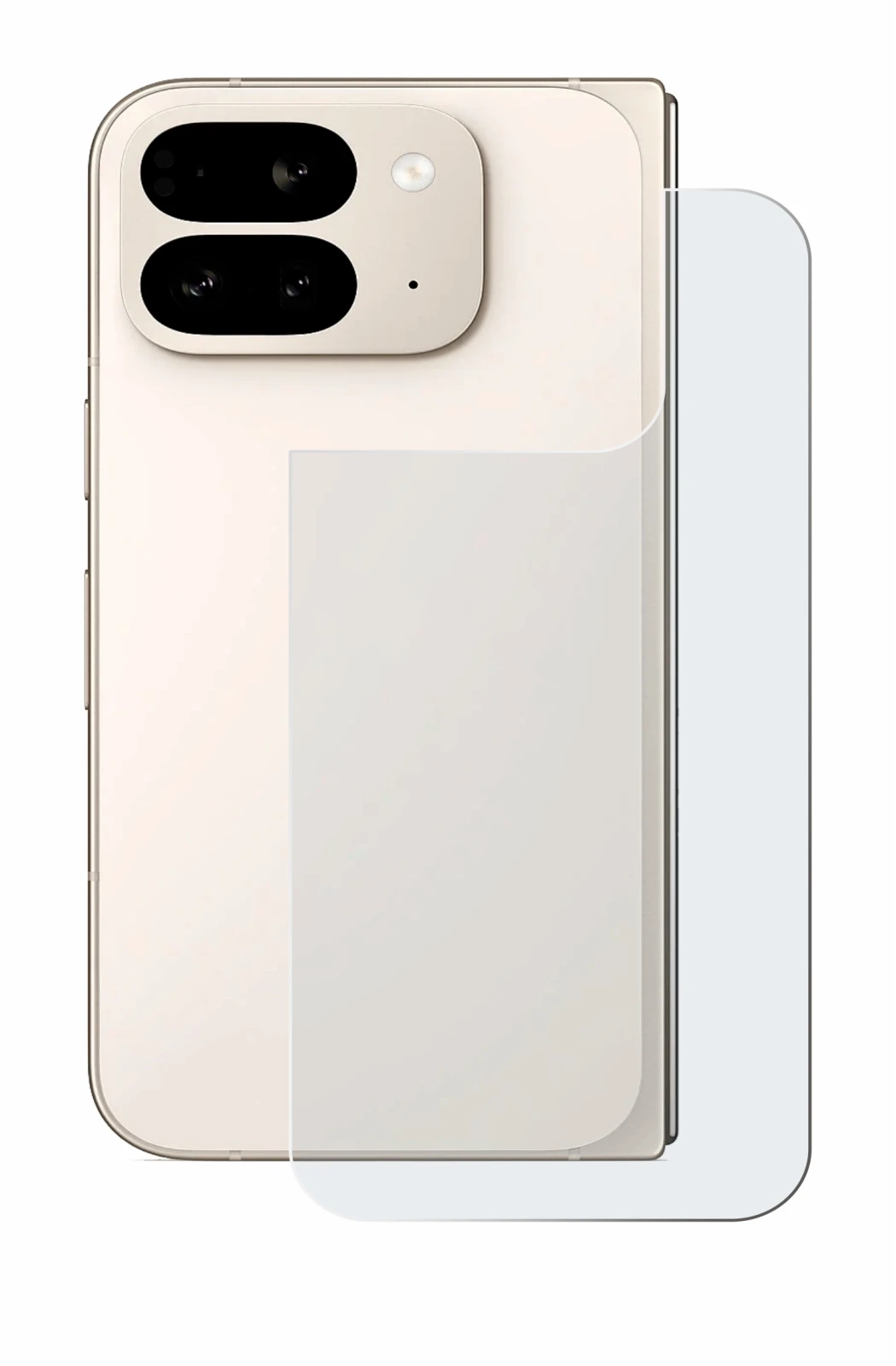 Image of the device Google Pixel 9 Pro Fold (Back) with a wide variety of screen protectors.